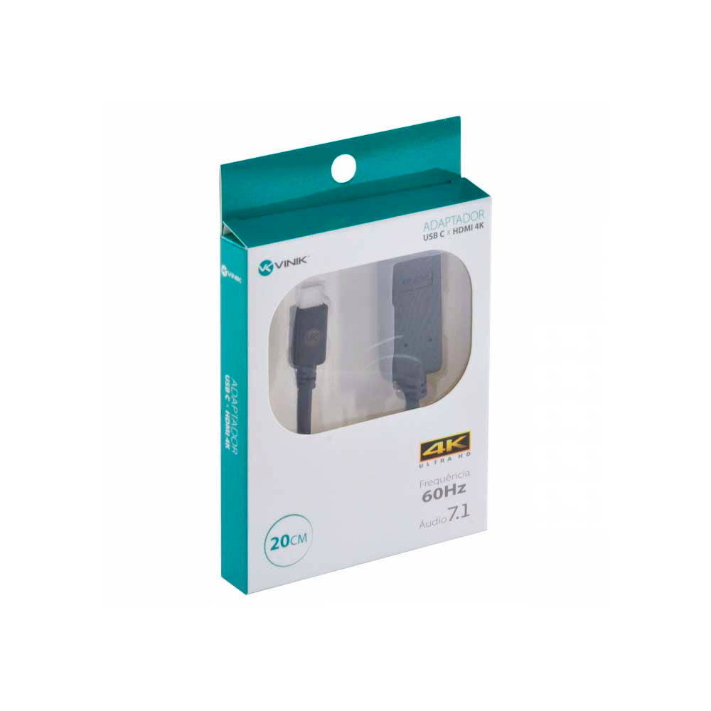 Adaptador Conversor Usb Tipo C Para Hdmi Vinik - ACHDMI-20