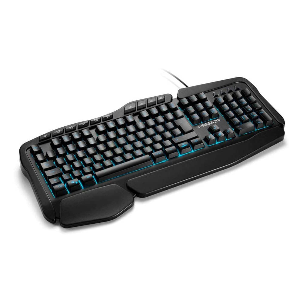 Teclado Gamer Warrior Clancy Rgb Macro - TC241