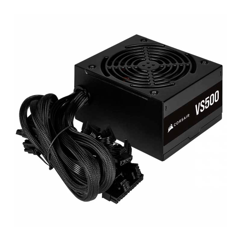 Fonte Real Atx 500w Corsair Vs500 80 Plus White - CP-9020223-BR