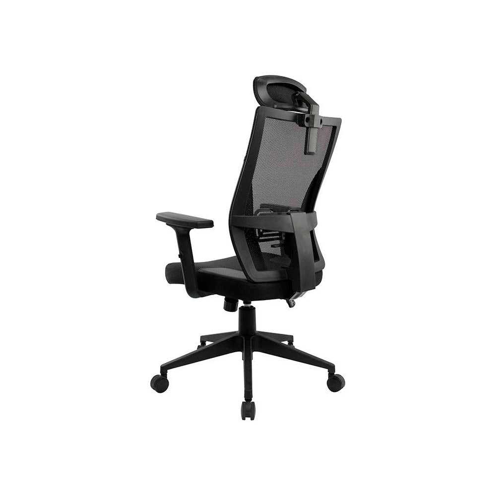 Cadeira Ergonômica Fortrek Ergo Shield C/ Apoio de Lombar Preta - 85033