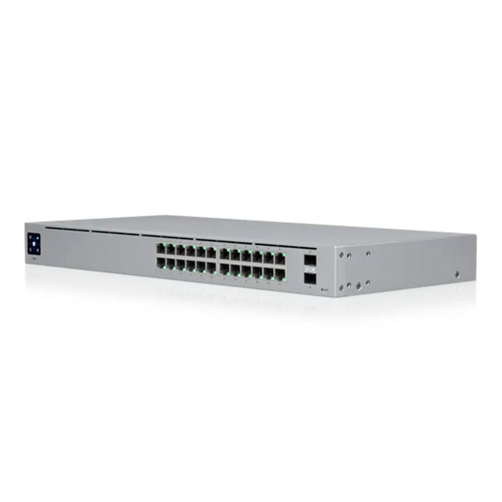 Switch 24 Portas Gigabit 10/100/1000 + 02 Sfp Ubiquiti Unifi Gerenciavel - USW-24 Truedata