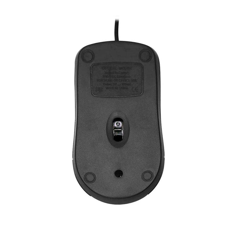 Mouse Usb Multilaser 1200DPI Preto - MO308
