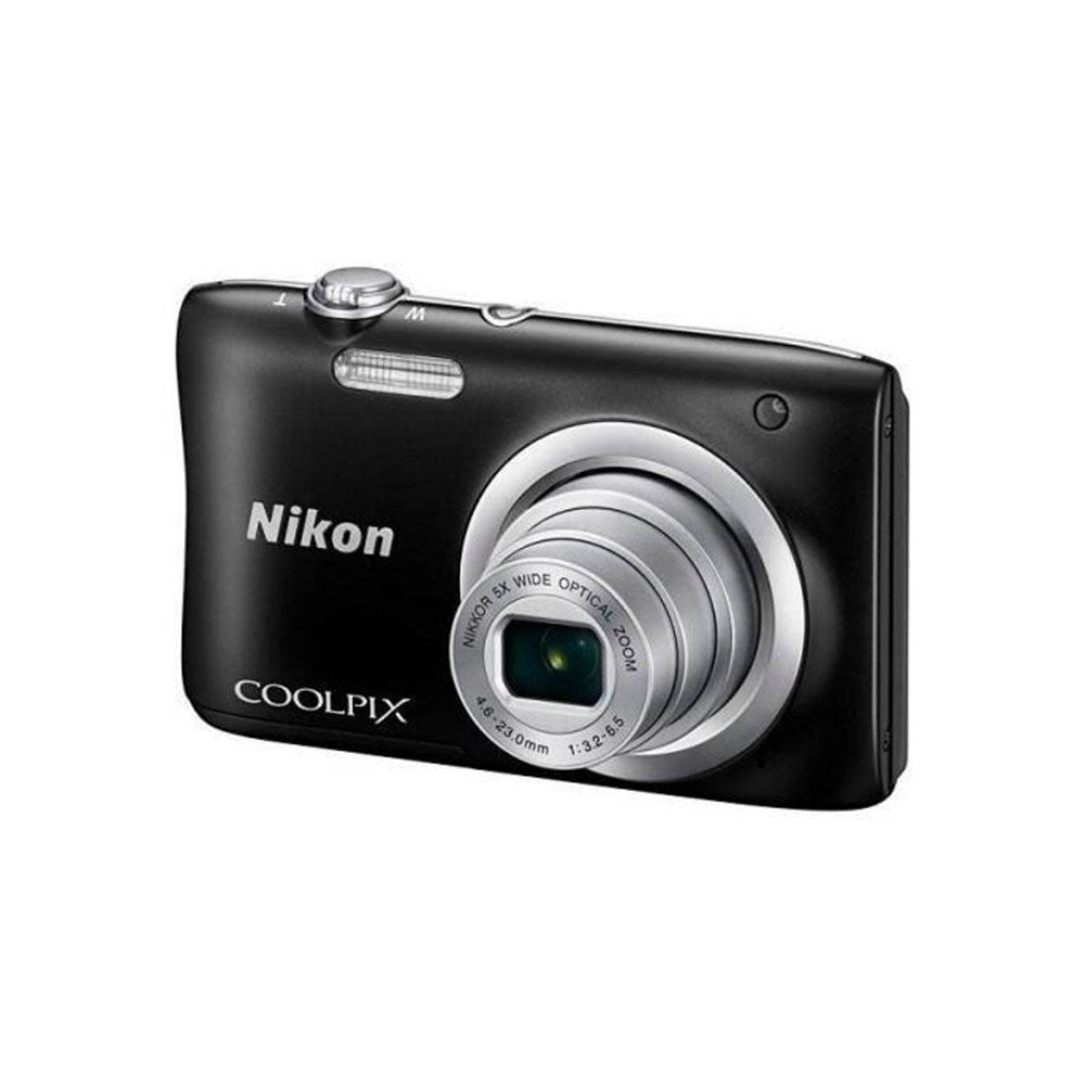 Camera Digital Nikon Coolpix A100 20.1mp 5x Optical Zoom - Preto