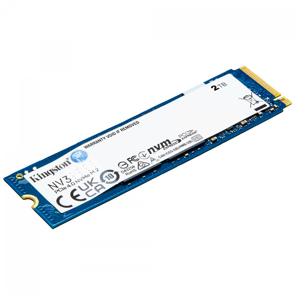 Ssd M.2 NV3 NVMe 2Tb (1920gb) Kingston 2280 Pci-e 4.0 - SNV3S/2000G