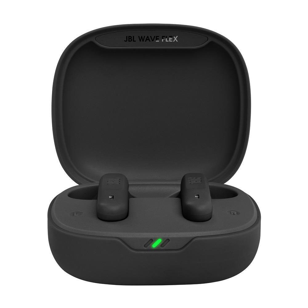 Fone De Ouvido Bluetooth JBL Intra Auricular TWS Wave Flex Preto
