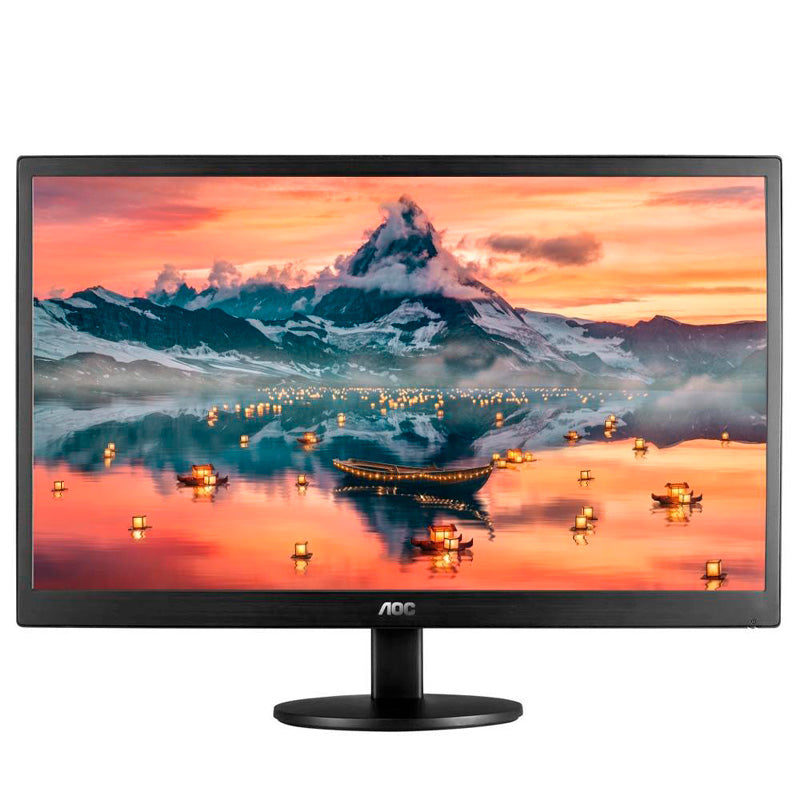 Monitor Led 18.5 Pols Aoc 1366 X 768 60hz Hdmi Vga -  E970swhnl Truedata