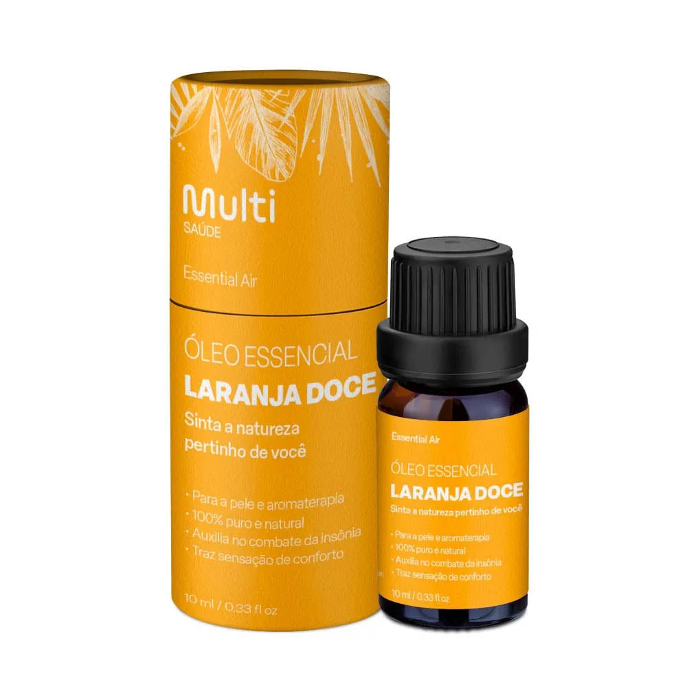 Óleo Essencial de Laranja Doce 10ml Multi P/ Aromatizador - HC408