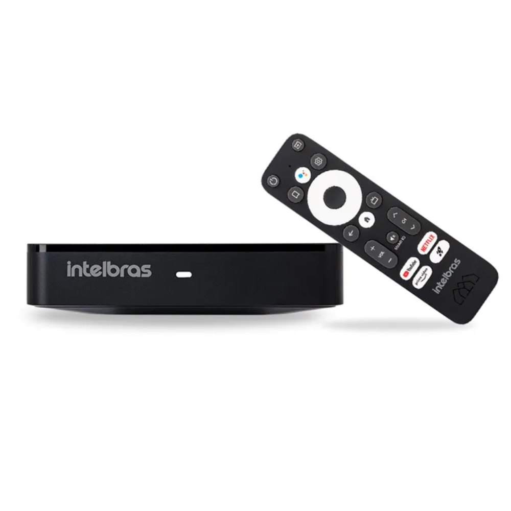 Smart Tv Box Intelbras Izy Play Full Hd Wi-Fi Bluetooth 5.0 Android TV - 4140033