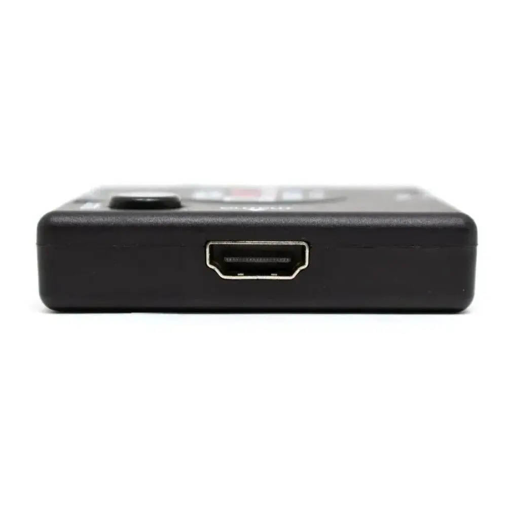Switch Hdmi 3 Portas Knup 1080p - KP-3456 - Conecta Até 3 Aparelhos Em 1 Monitor