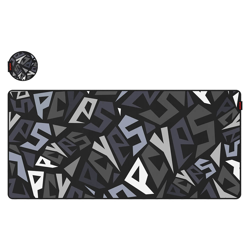 Mousepad Gamer PCYes Signature Extended Black Vulcan 900X420mm - PMS90X42BV