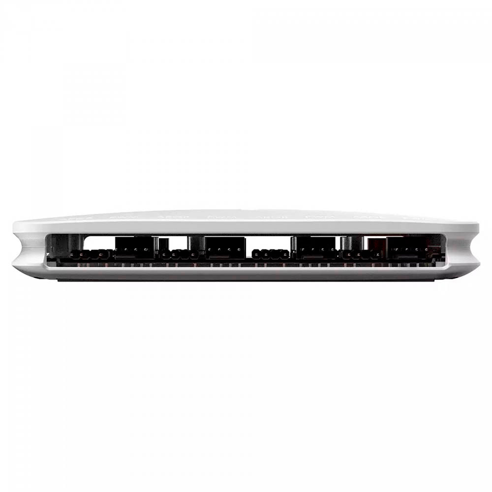 Controlador de Fans PCYes Light Core C/ Controle Remoto 9 Portas PWM + ARGB Branco - PELC9PGBR