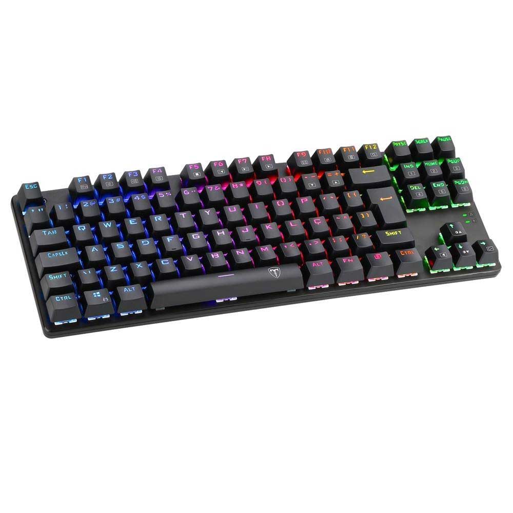 Teclado Gamer Mecanico T-Dagger Bora RGB Switch Outemu Brown - T-TGK315-BR (PT-BROWN) Truedata