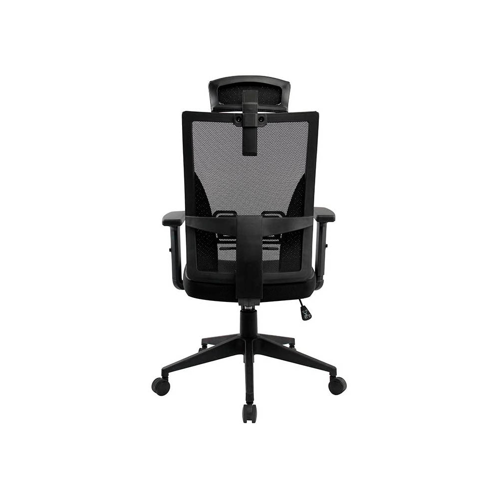 Cadeira Ergonômica Fortrek Ergo Shield C/ Apoio de Lombar Preta - 85033