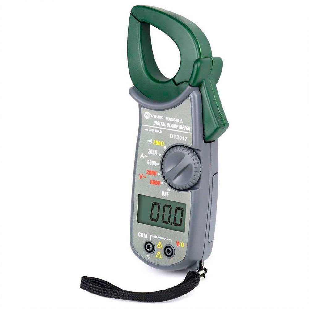 Alicate Amperimetro Profissional Digital 600v Vinik DT2017 Truedata