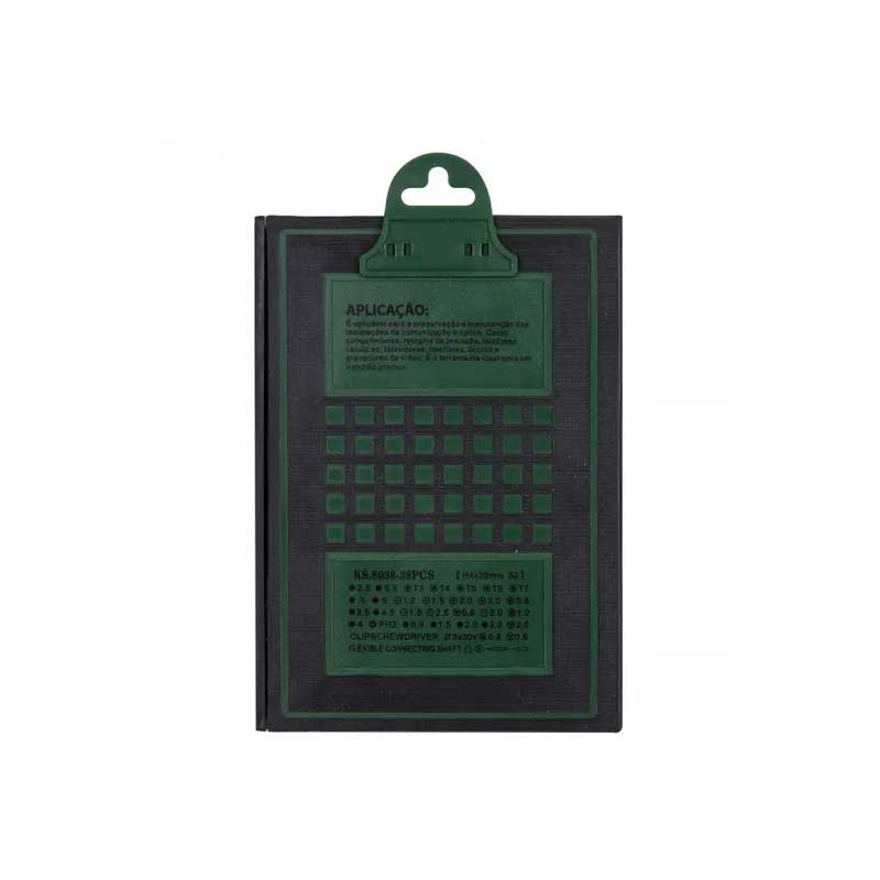 Kit De Ferramentas de Precisão Profissional 38 Peças - KS-8038-S2