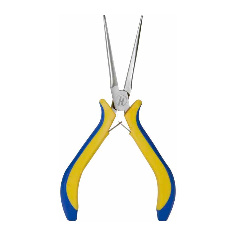 Alicate de Bico Redondo Longo 150MM 6" HK-507 Cabo Emborrachado