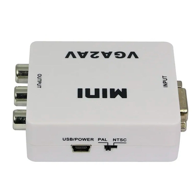 Adaptador Conversor Vga para AV (Rca) - Vga2Av