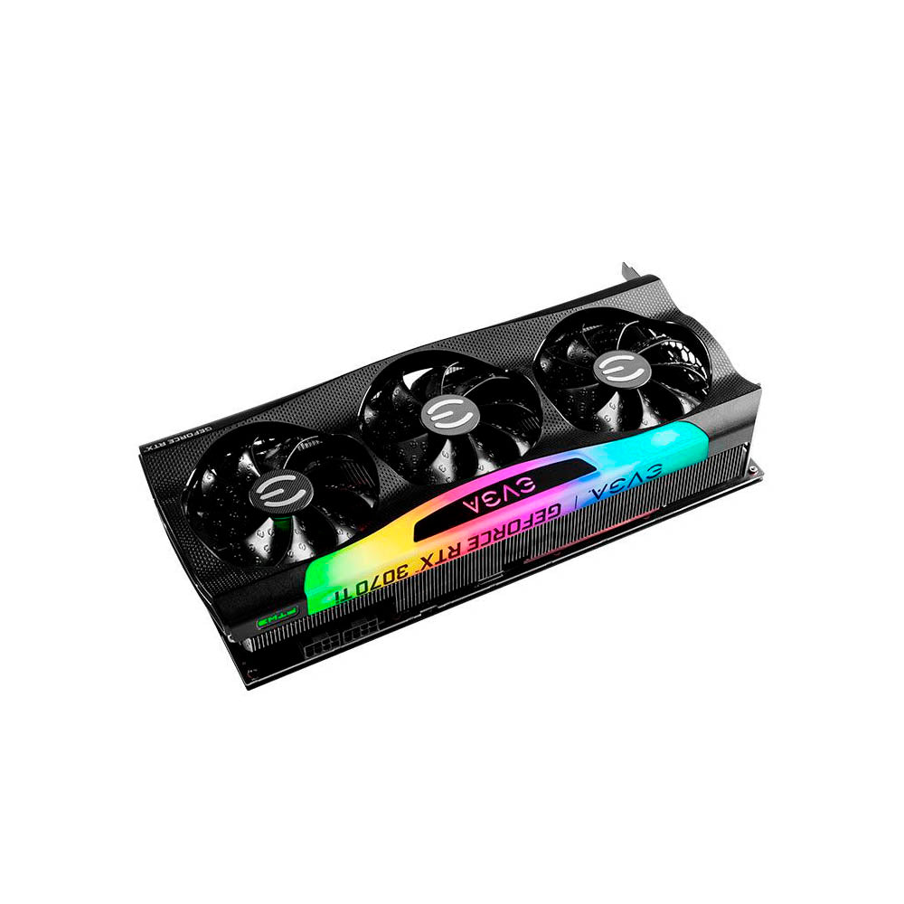 Placa De Video 8gb Rtx3070Ti Gddr6x Lhr Ftw3 Ultra Gaming RGB Evga 256bits HDMI DisplayPort - 08G-P5-3797-KL