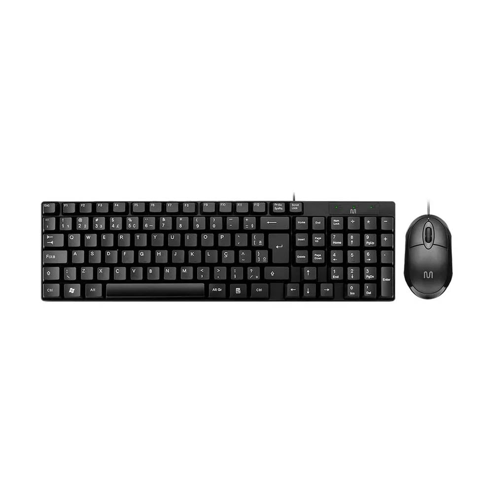 Kit Teclado E Mouse Com Fio Multi CF50 Usb - TC309