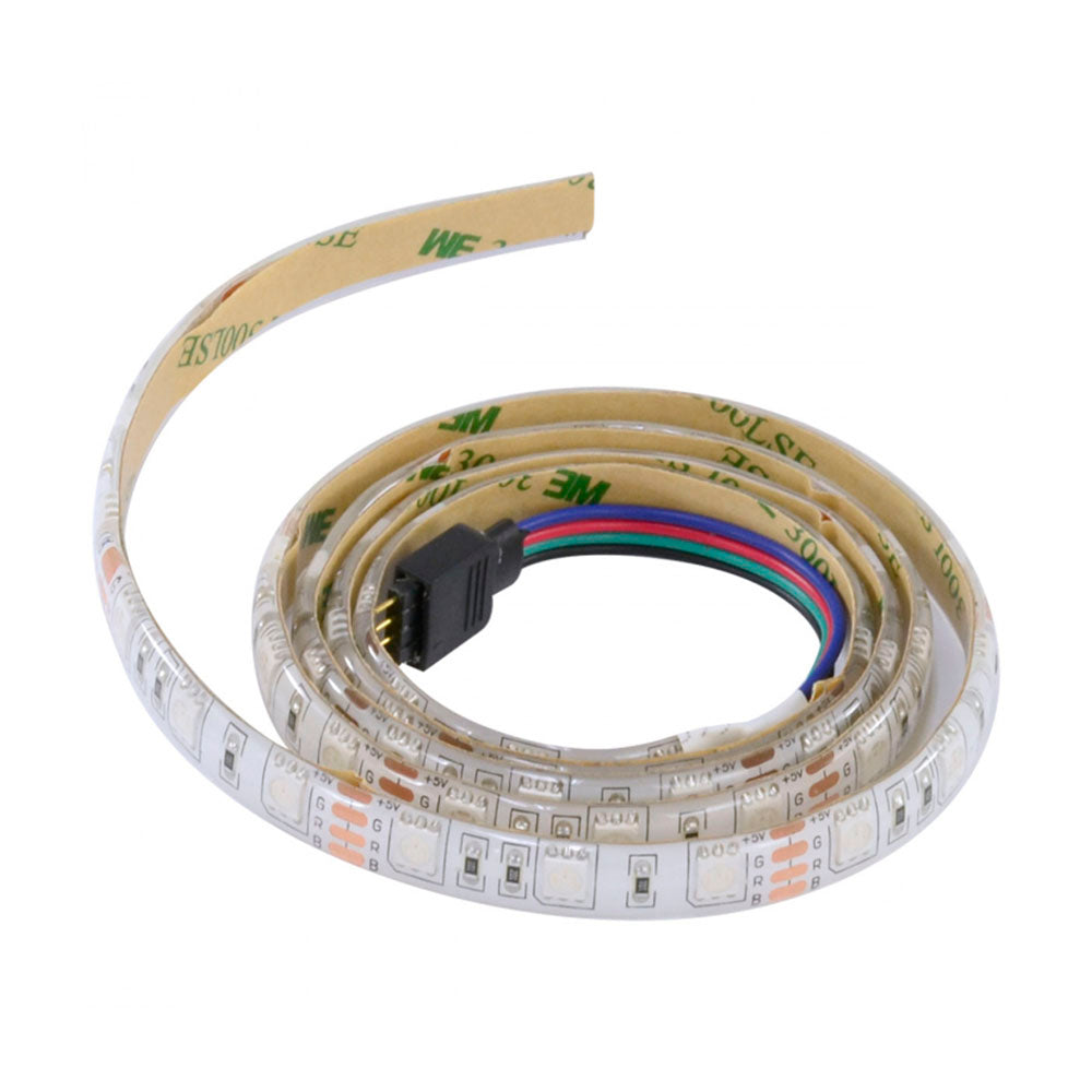 Fita Led RGB Para Gabinete VX Gaming Com Controlador 1mt - LRU1