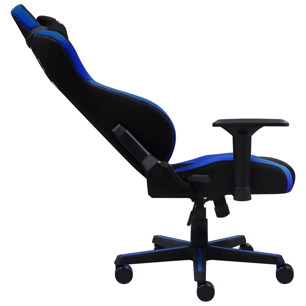 Cadeira Gamer PCYes Mad Racer V8 Turbo Preta / Azul - V8TBMADAZ