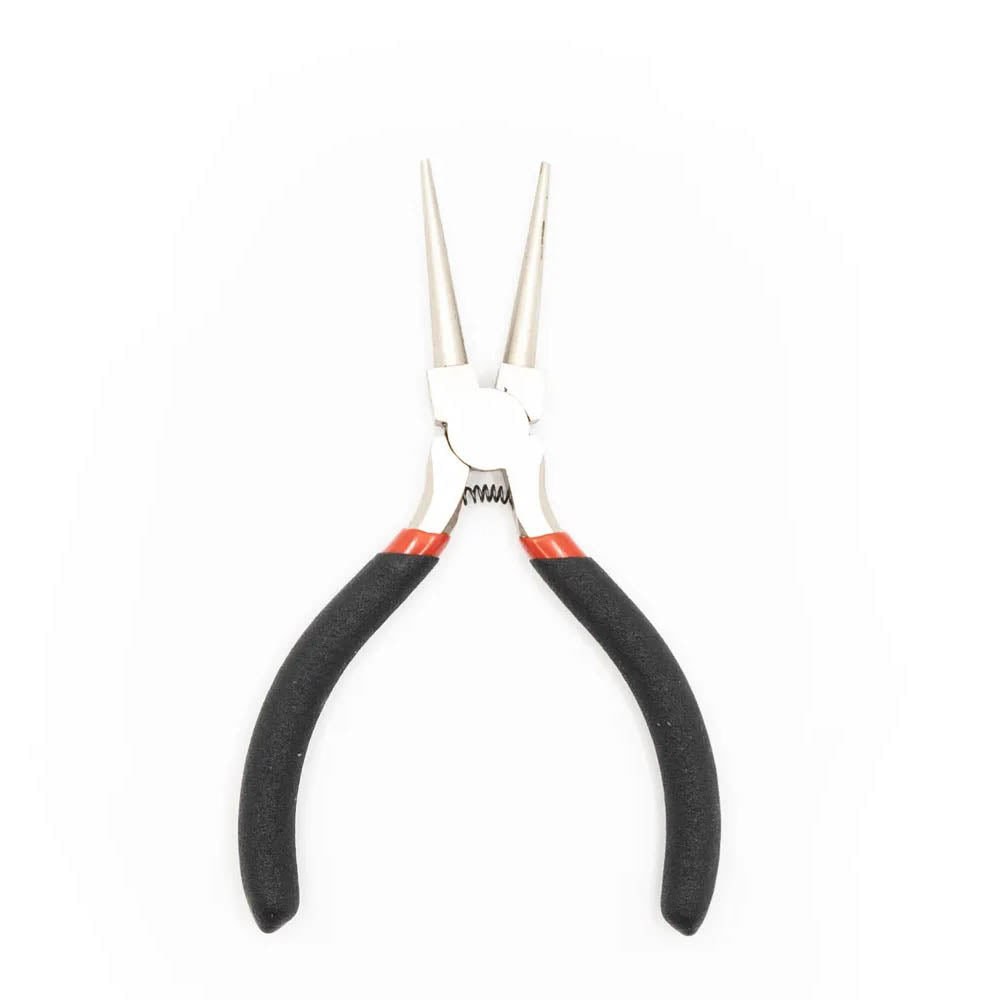 Alicate Mini Bico Redondo 5" Cabo Emborrachado Brasfort - 78148