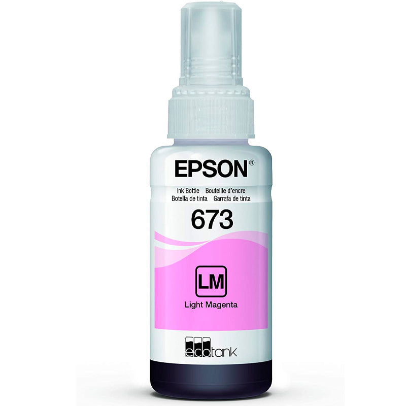 Refil De Tinta Epson T673620 - Magenta Claro Para L800 L805 L810 L1800