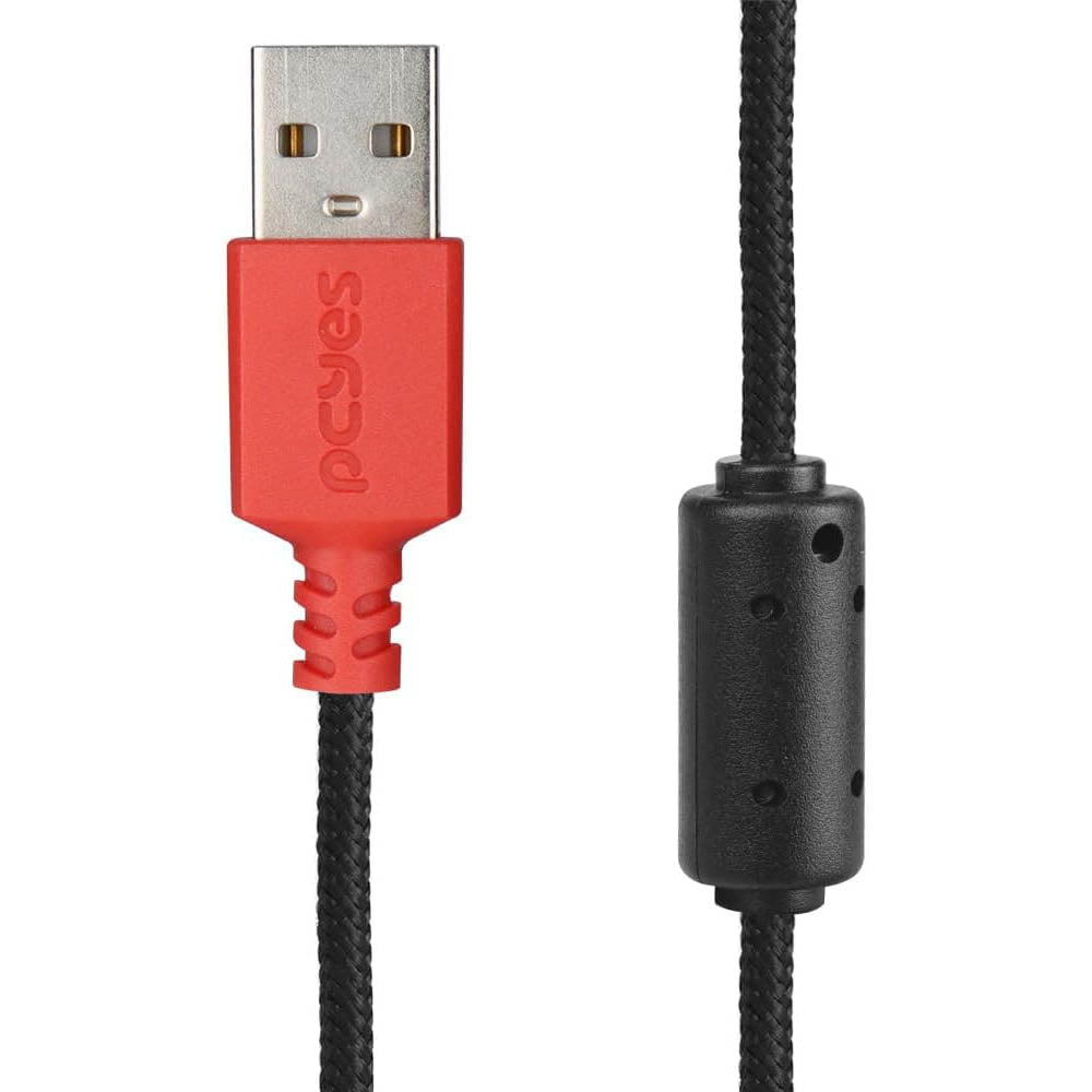 Mouse Gamer PCYes Gaius 6 Botoes 12400dpi RGB Preto - PMGGBV Truedata