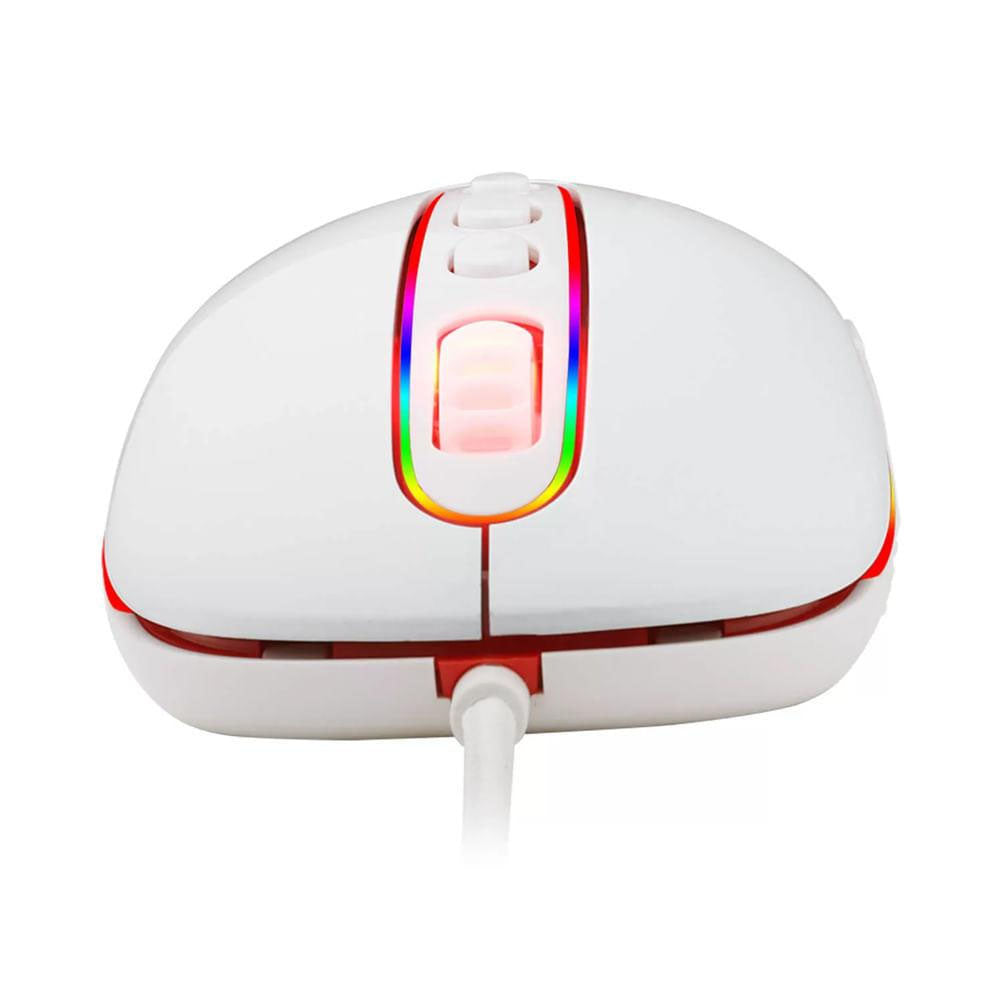 Mouse Gamer Redragon Phoenix 2 Lunar Branco RGB - M702W-1