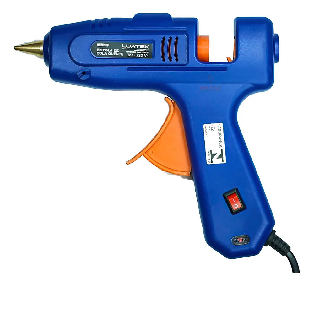 Pistola de Cola Quente Luatek 100w Bivolt - LWJ-1806