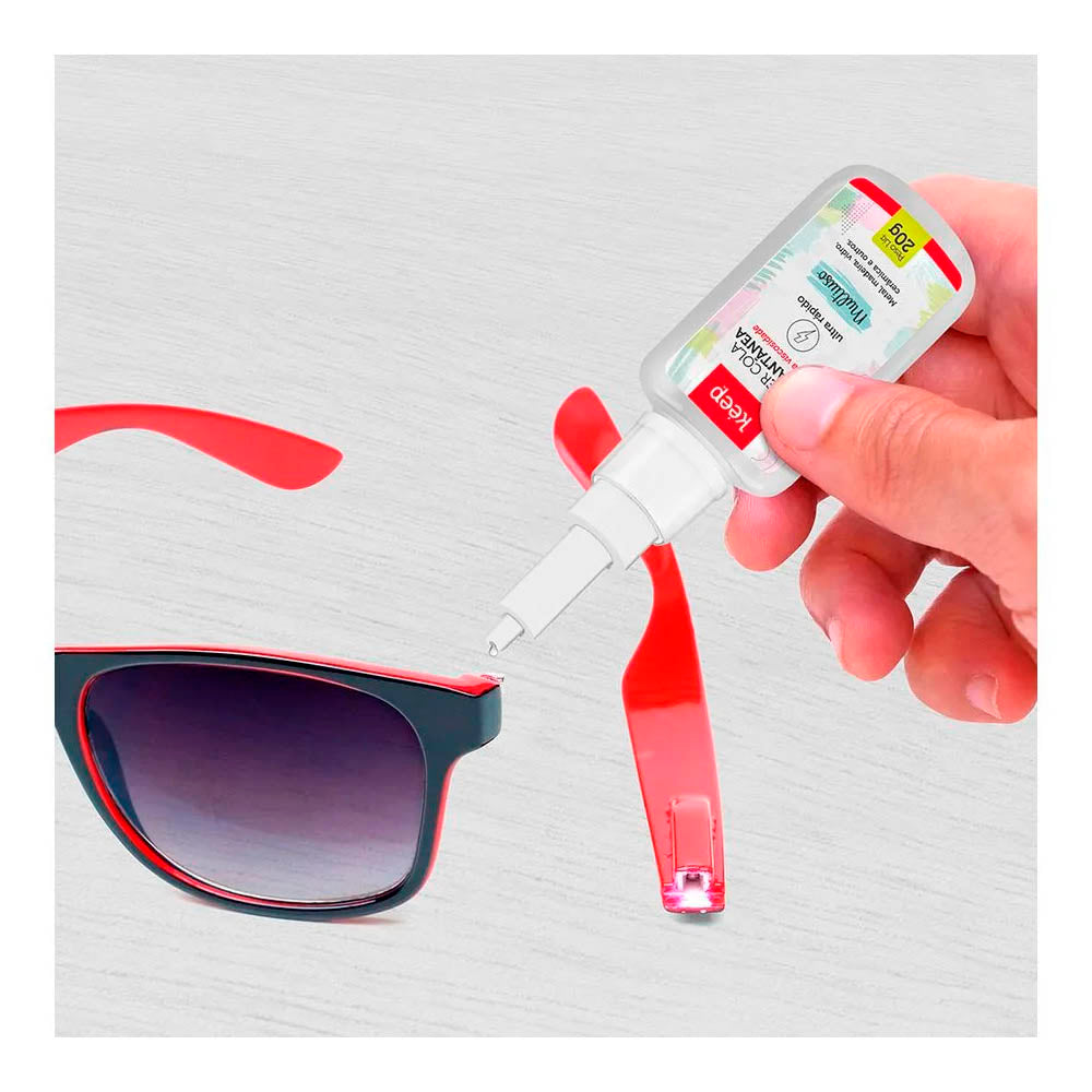 Cola Instantânea Multiuso Media Viscosidade 20g Keep - EI081