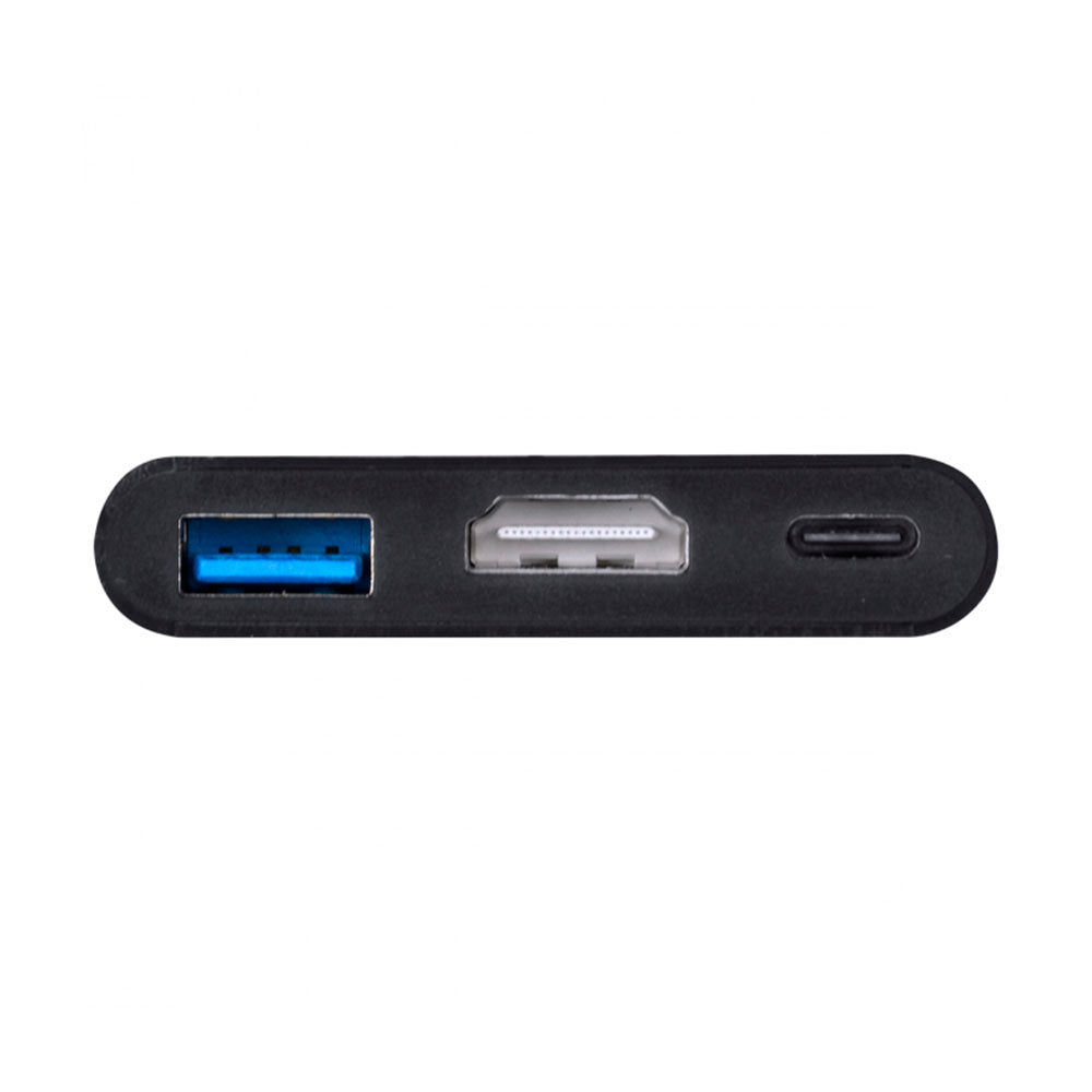 Adaptador Conversor Usb Tipo C Para Usb 3.0 + Hdmi + Usb Tipo C - HCHUC-20
