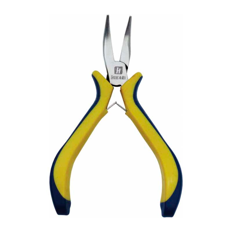 Alicate Bico Longo Curvo 125MM 5" HK-500 Cabo Emborrachado - 14359
