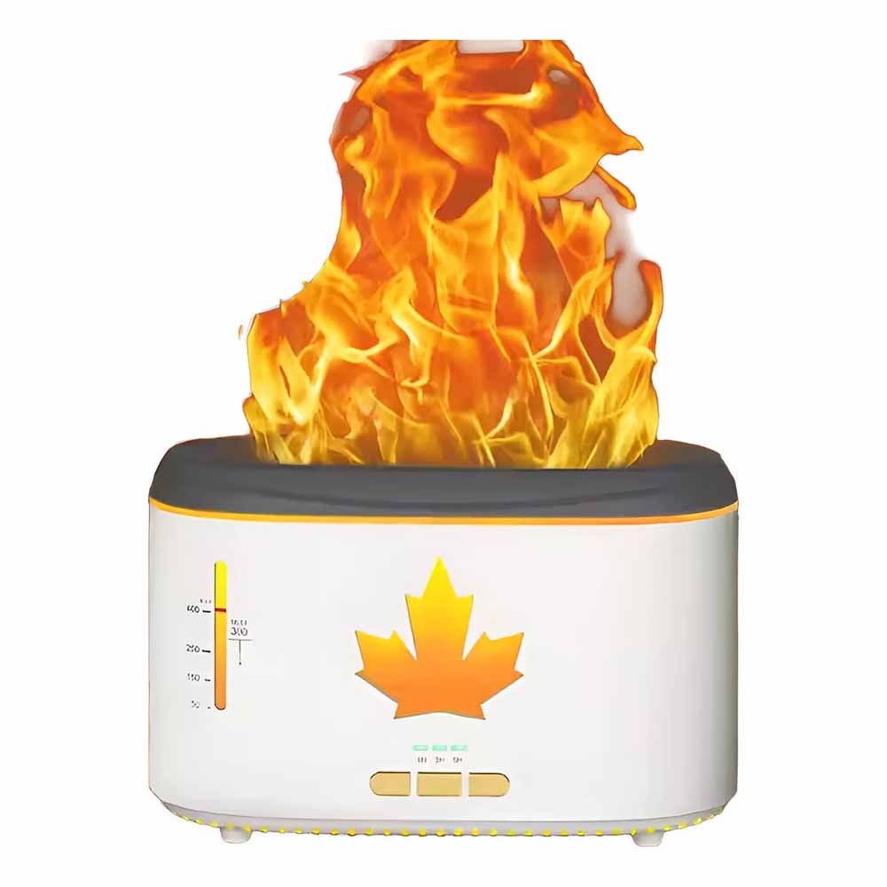 Umidificador e Aromatizador de Ar Lelong C/ Chamas Coloridas e Temporizador 400ml - LE-2362 Truedata