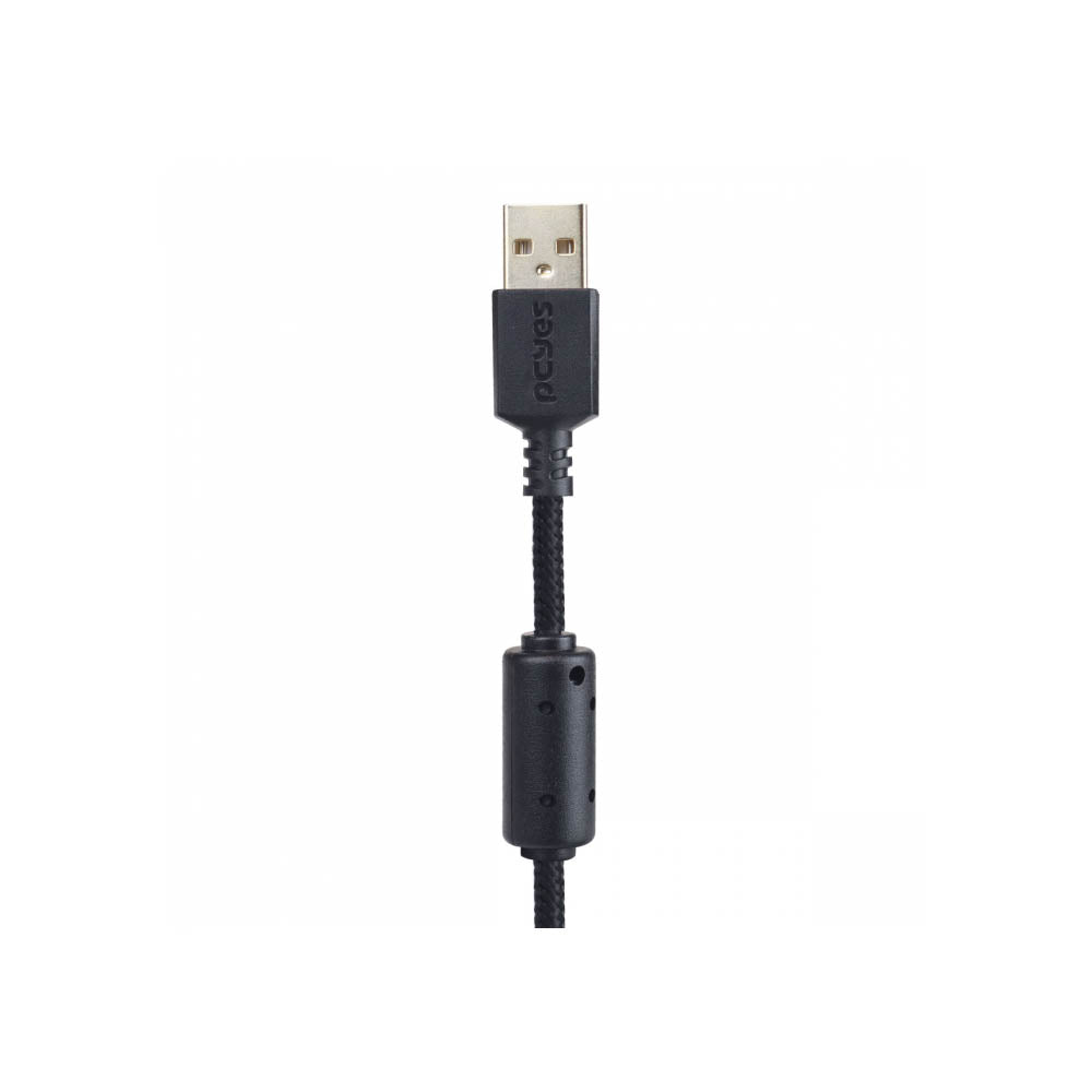 Mouse Gamer PCYes Zyron 7 Botoes 12800dpi RGB Preto - PMGZRGB Truedata