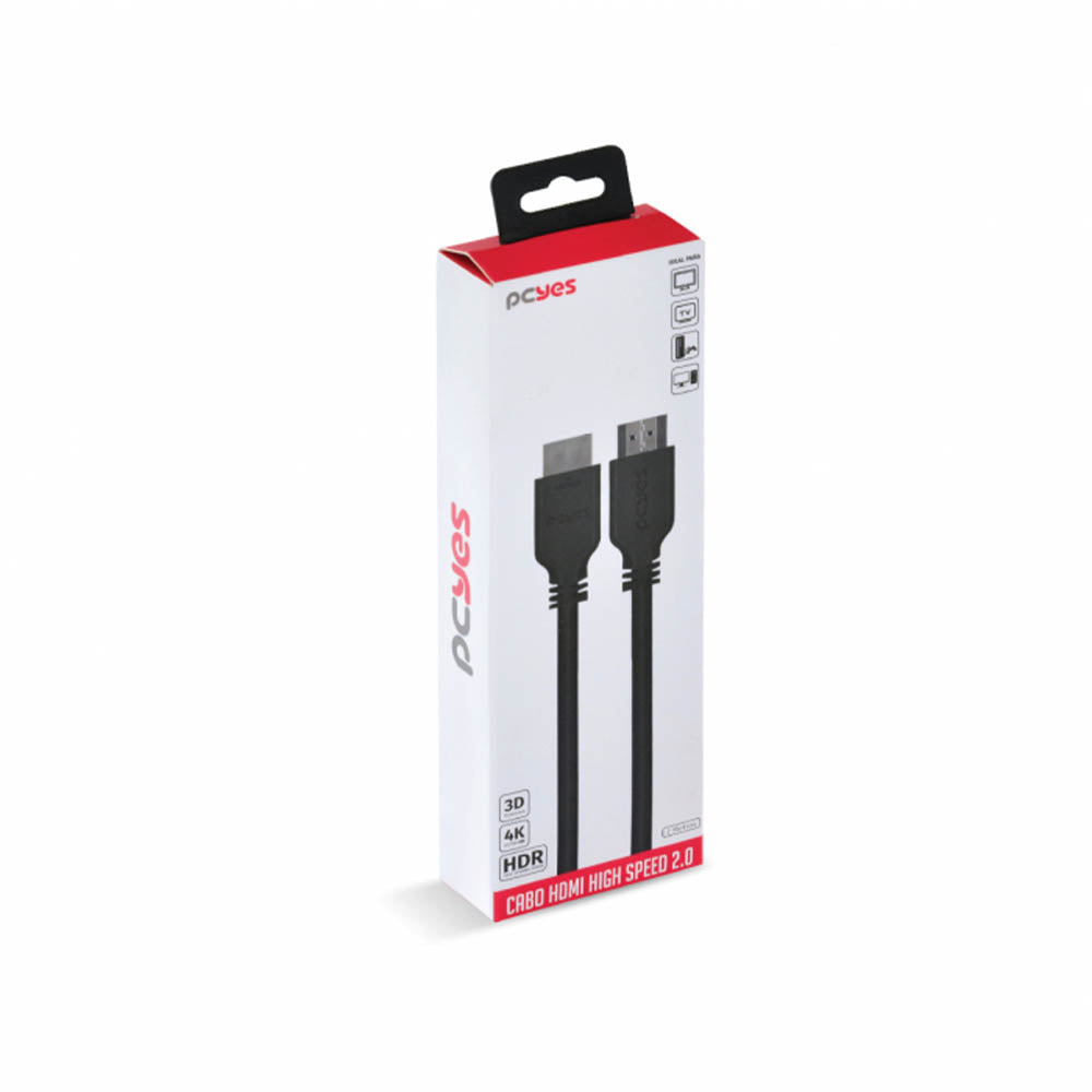 Cabo Hdmi 2mt 4k PCYes - PHM20-2