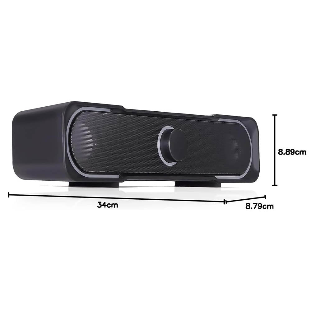 Caixa De Som Soundbar RGB Knup 2.0 USB - KP-RO803