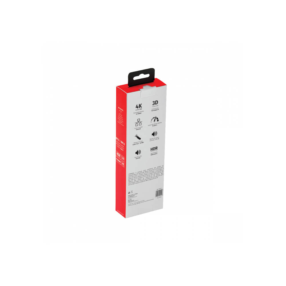 Cabo Hdmi 1mt 4k PCYes - PHM20-1