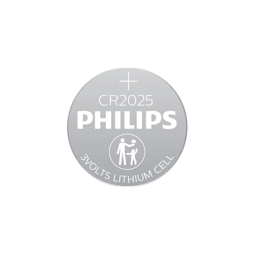 Bateria 3v Tipo Botão Cr2025 Philips - CR2025P5B/59