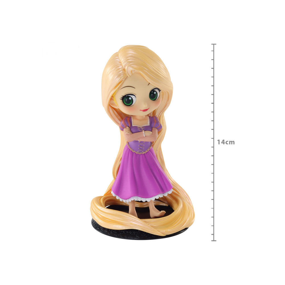 Action Figure Princesas Disney - Rapunzel - Girlish Charm - Q Posket - 32954