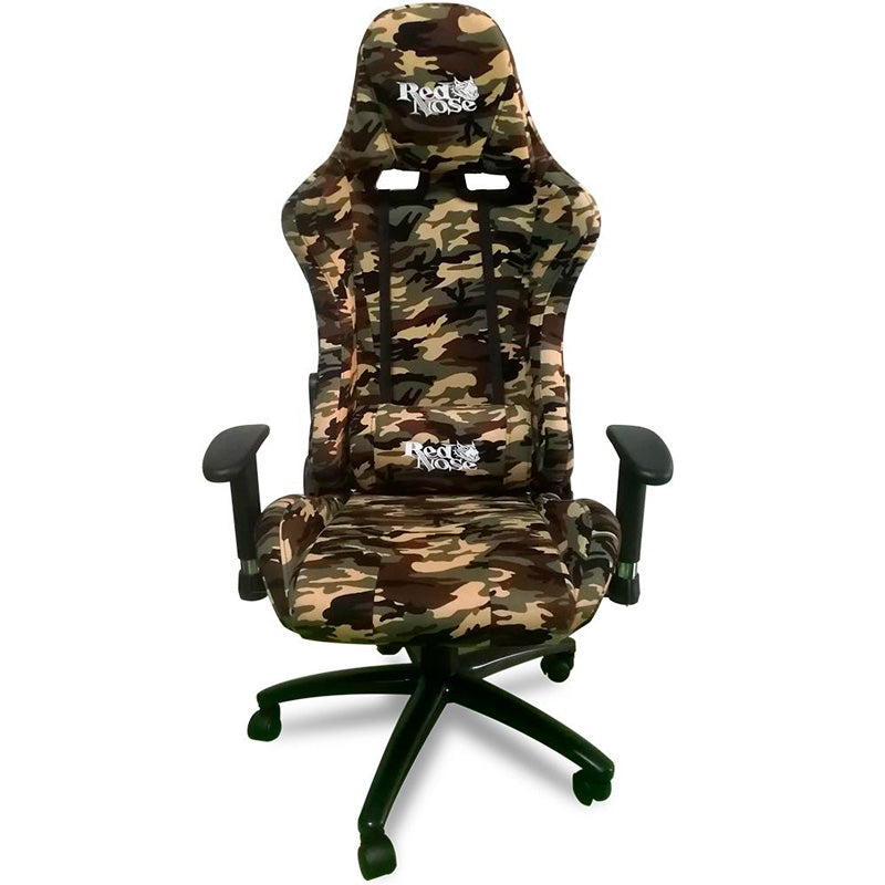 Cadeira Gamer Dazz Battle Red Nose Giratória Reclinável Camuflada - 581725