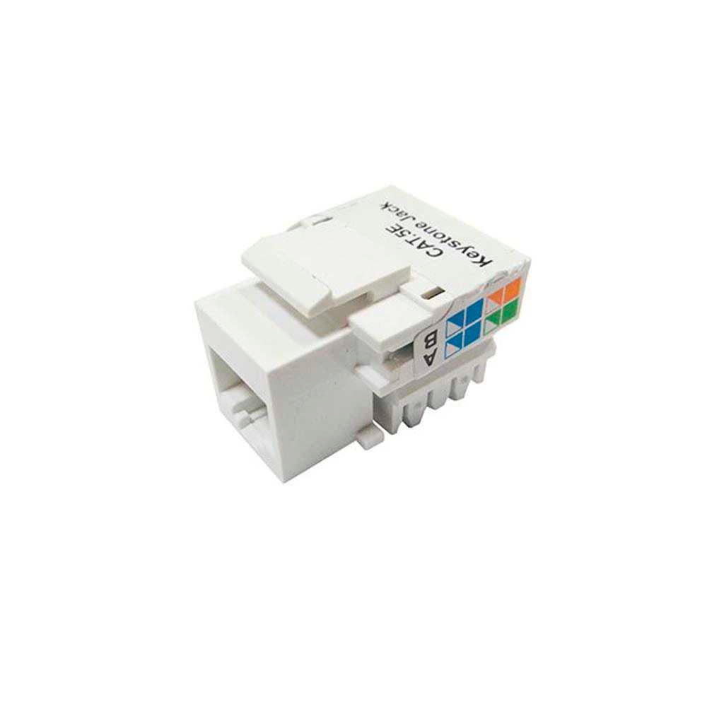 Conector Femea Keystone Rj45 Cat5 Seccon - WT-2001C/W