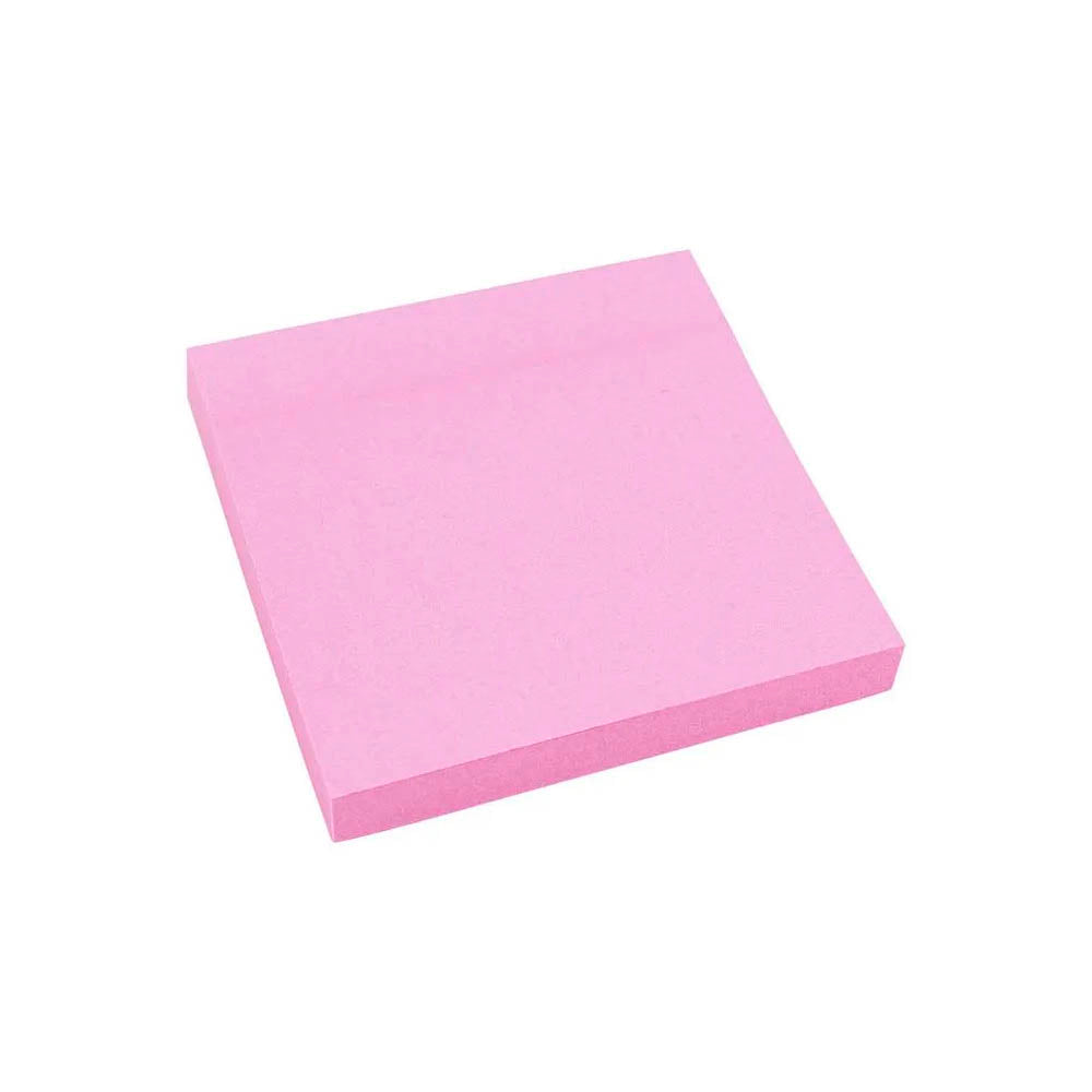 Bloco Adesivo 75x75mm Rosa 100 Folhas Keep - EI021