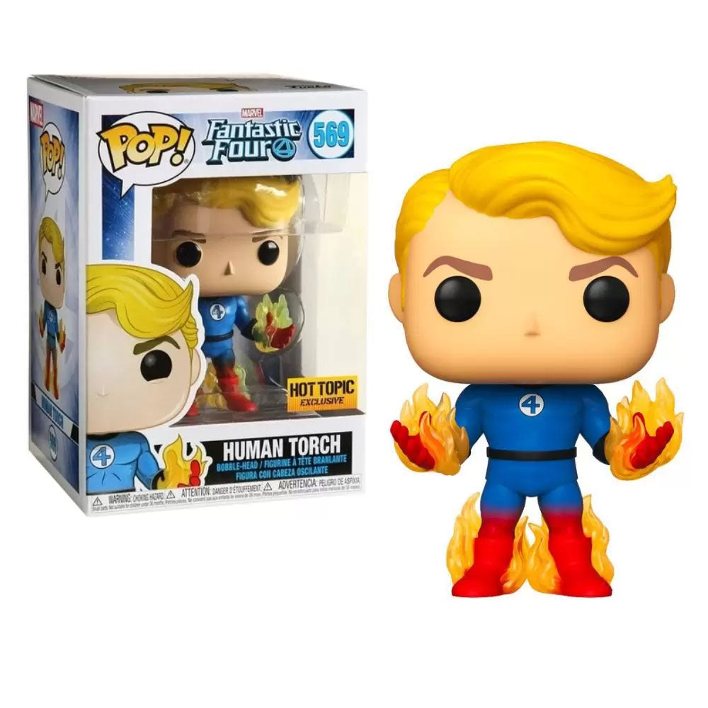 Funko Pop Quarteto Fantastico - Tocha Humana - 35254