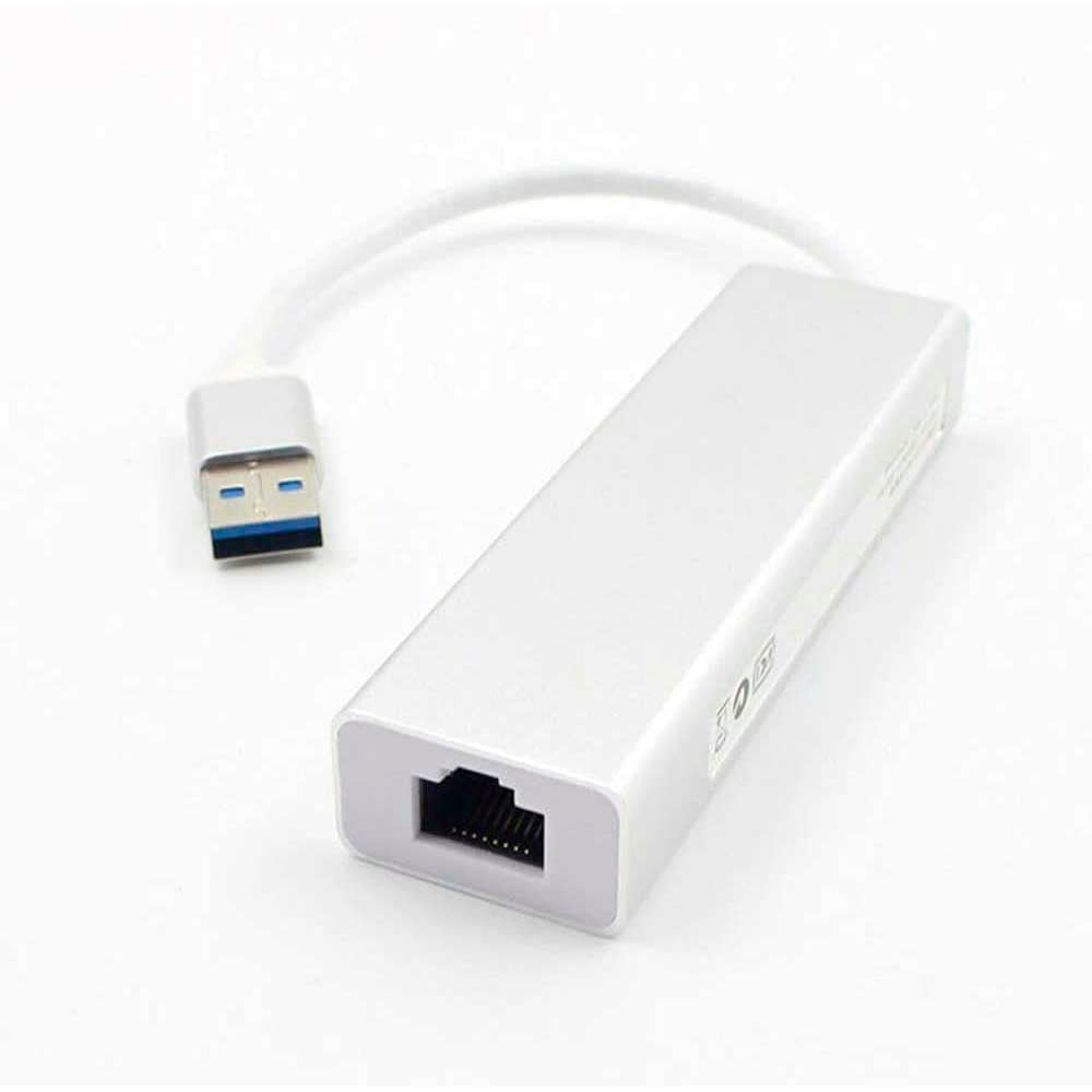 Adaptador Usb Para Rj45 10/100 (Placa De Rede Usb) + Hub Usb 3 portas It-Blue - LE-4102