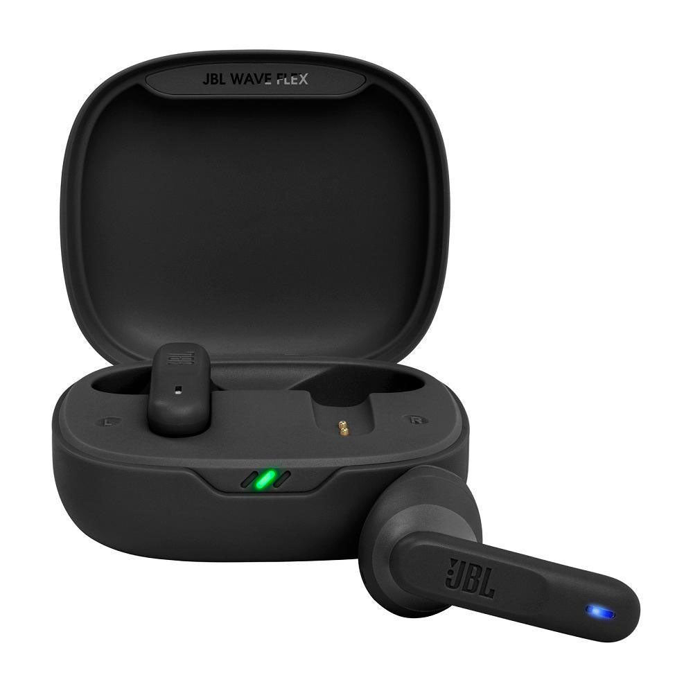 Fone De Ouvido Bluetooth JBL Intra Auricular TWS Wave Flex Preto