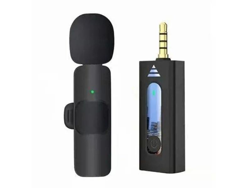 Microfone Sem Fio Wireless Lapela P3 - MIC-2803