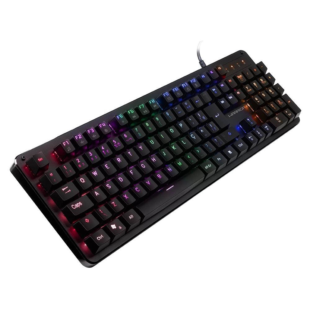 Teclado Gamer Mecanico Warrior Dunky Outemu Red - TC282