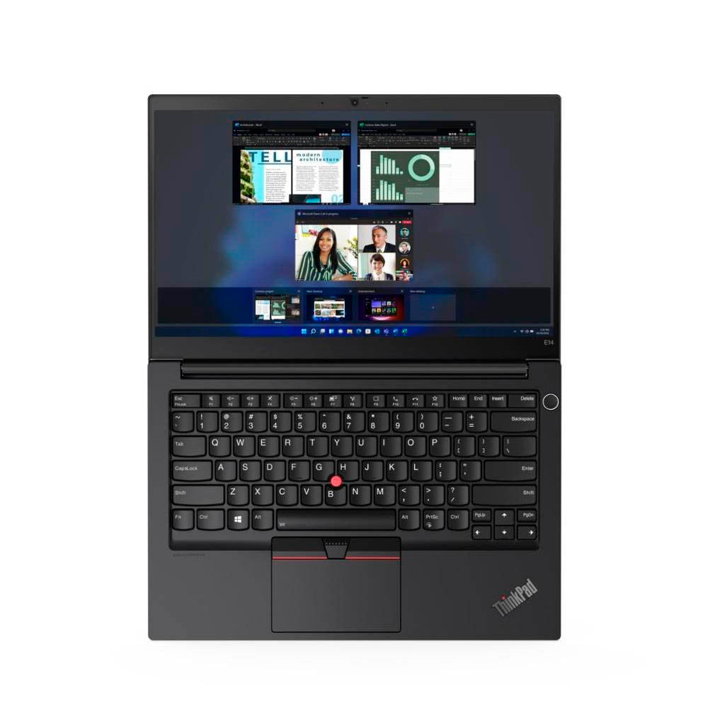 Notebook Lenovo Thinkpad E14 Intel Core i5-1235U 8gb 256Gb Ssd 14 Pols Win11 Pro - 21E4001CBO Truedata