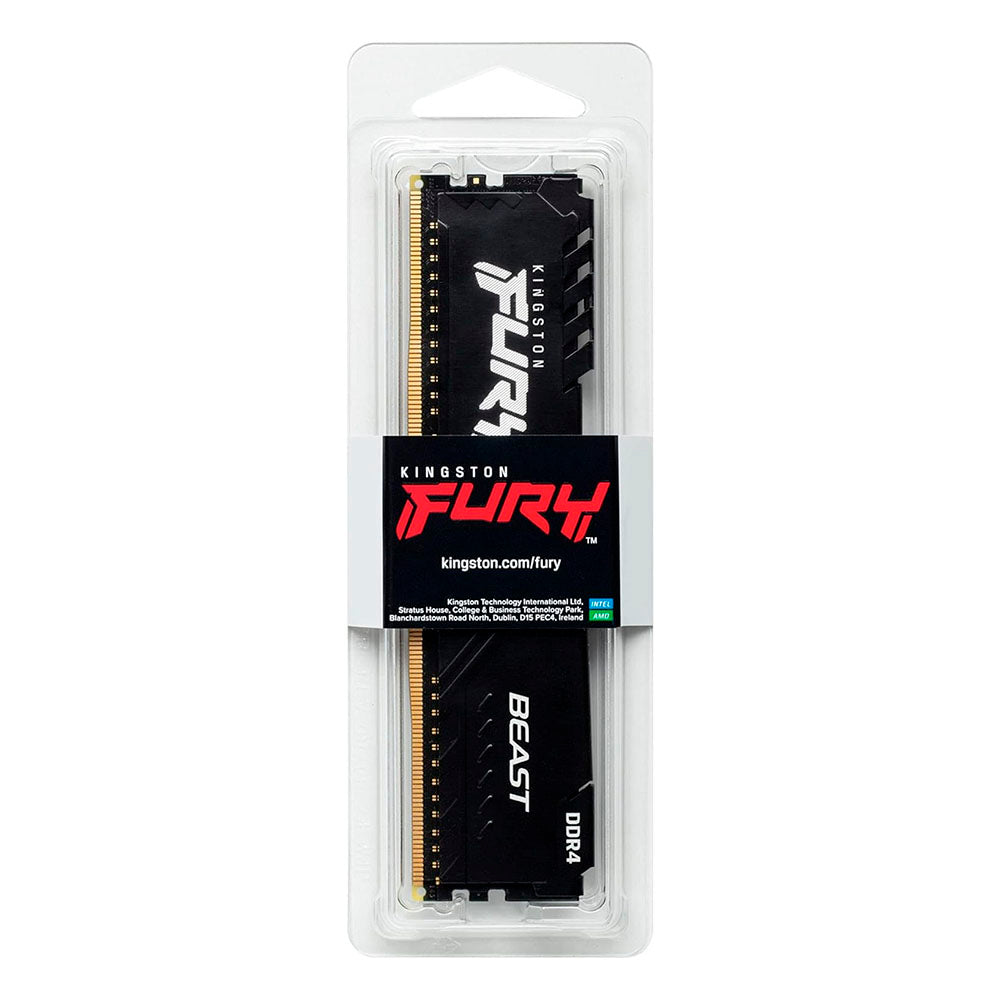 Memoria para Desktop DDR4 32gb 3200mhz Kingston Fury Beast - KF432C16BB/32 Truedata